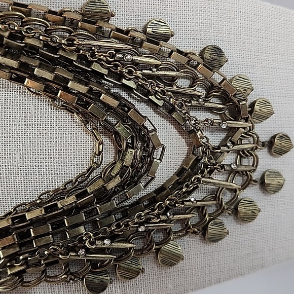 Chico's Multi Strand Statement Necklace - Picture 3 of 10